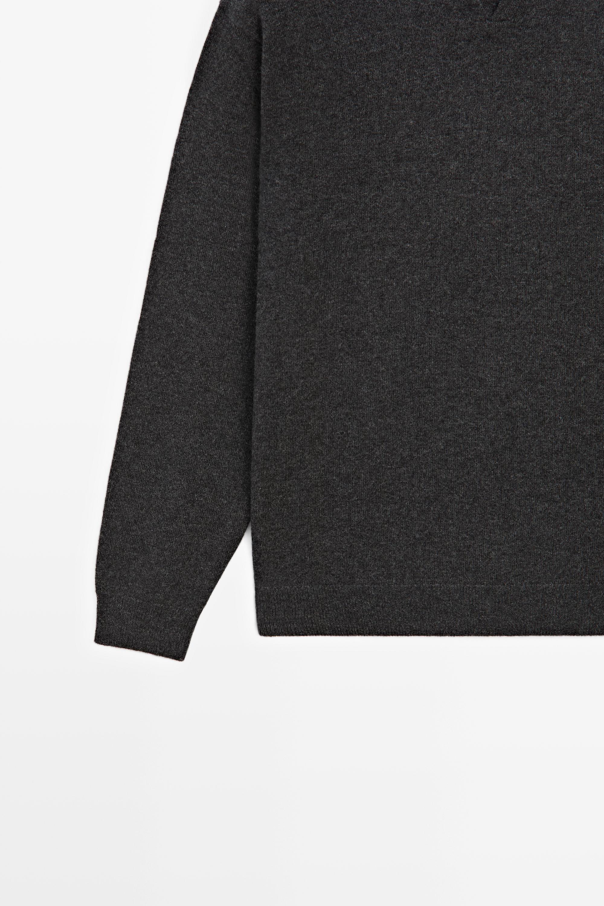 Pull polo en maille 100 % cachemire